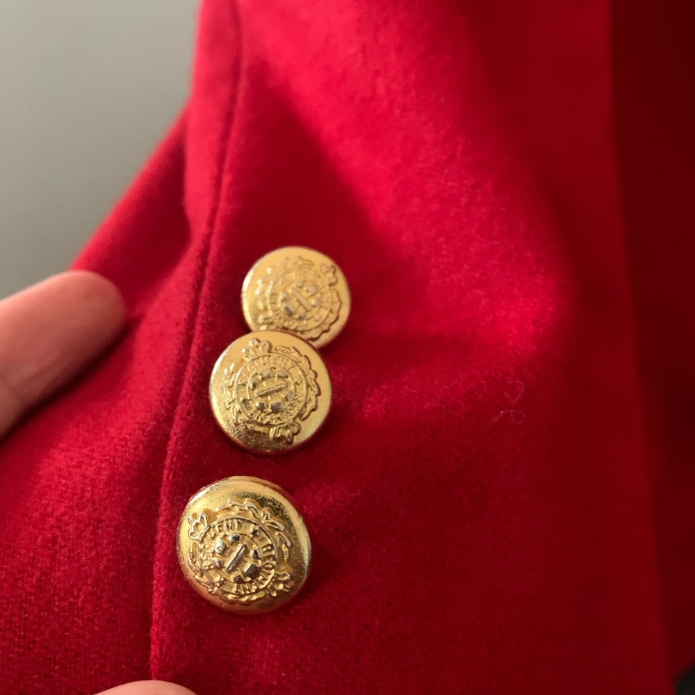 Pendleton Blazer Vintage 100% Wool Euc - image 4